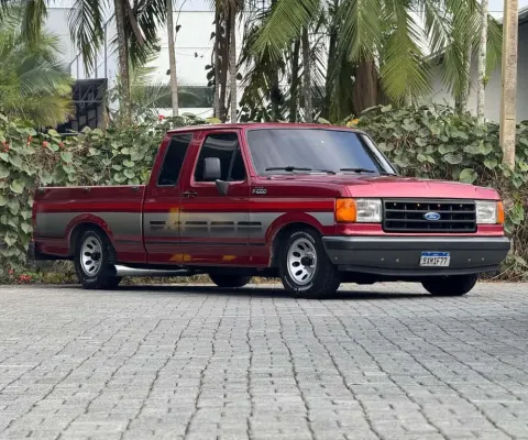 Ford F-1000  Super Série CE Diesel 3.9 - Vermelha - 1995/1995