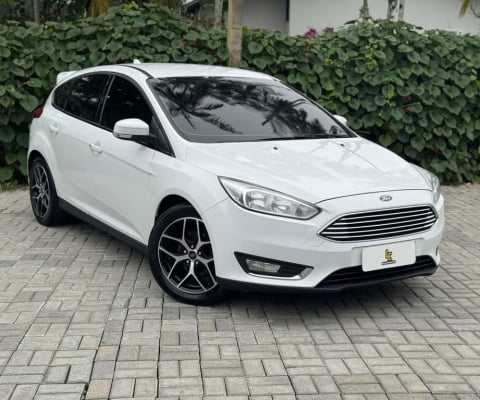 Ford Focus TITANIUM  2.0 Flex Aut. - Branca - 2016/2016
