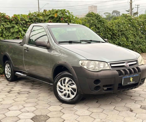 Fiat Strada 1.4 mpi Fire Flex 8V CS  - Cinza - 2010/2011