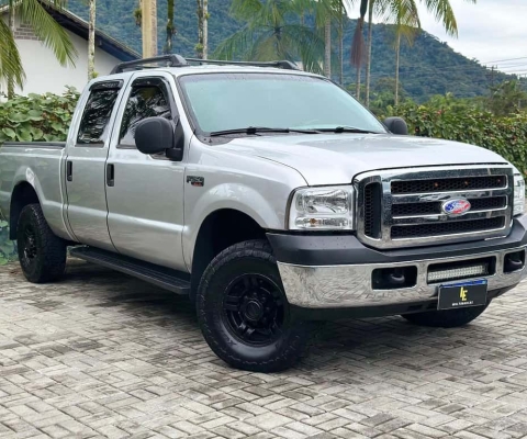 Ford F-250 XLT 3.9 4x4 CD TB Diesel  - Prata - 2006/2007