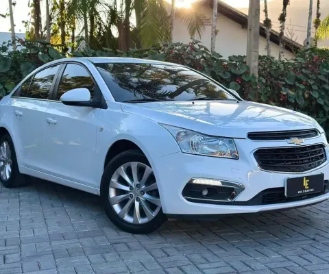 Chevrolet Cruze LT 1.8 16V FlexPower 4p Aut.  - Branca - 2015/2016