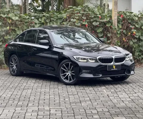 BMW 320i Modern/Sport TB 2.0/A.Flex/GP 4p - Preta - 2019/2020