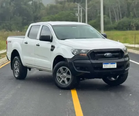 Ford Ranger XL 2.2 4x4 CD Diesel Mec.  - Branca - 2019/2020