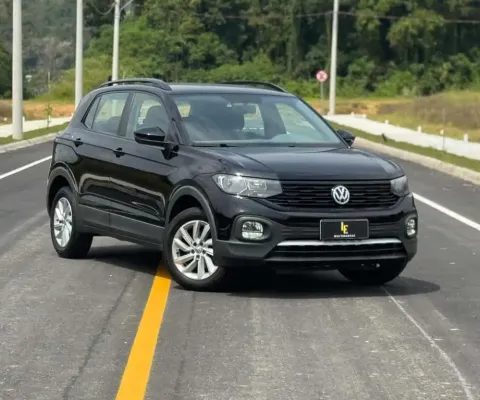 Volkswagen T-Cross 200 TSI 1.0  Flex 12V 5p Aut.  - Preta - 2019/2020