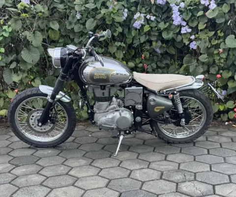 Royal Enfield Bullet 500  - Cinza - 2017/2017