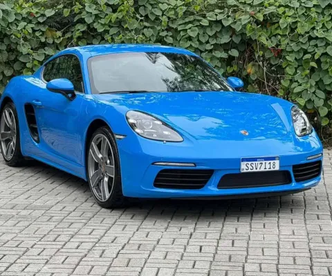 Porsche 718 Cayman 2.0 300cv  - Azul - 2023/2024