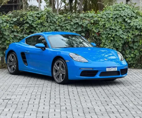Porsche 718 Cayman 2.0 300cv  - Azul - 2023/2024