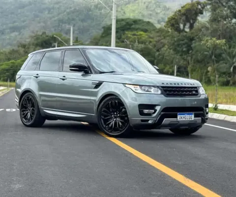 Land Rover Range Rover Sport Sport 3.0 HSE - Cinza - 2014/2014