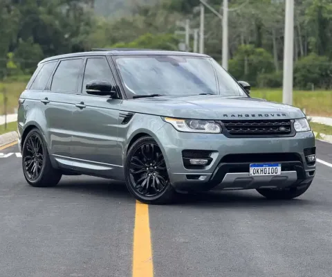 Land Rover Range Rover Sport Sport 3.0 HSE - Cinza - 2014/2014