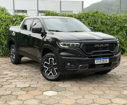Ram Rampage REBEL HURR.4 2.0 TB CD 4X4 Aut. - Preta - 2023/2024