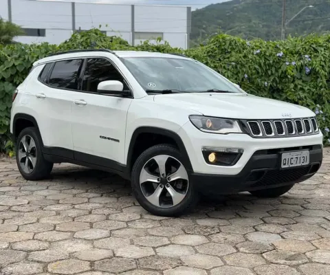 Jeep Compass LONGITUDE 2.0 4x4 Dies. 16V Aut.  - Branca - 2016/2017
