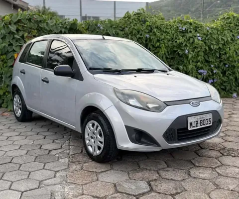 Ford Fiesta 1.0 8V Flex/Class 1.0 8V Flex 5p  - Prata - 2011/2012