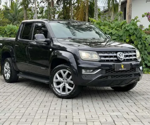 Volkswagen Amarok High.CD 2.0 16V TDI 4x4 Dies. Aut  - Preta - 2016/2017