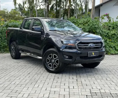 Ford Ranger XLS 2.2 4x4 AUT - Preta - 2020/2021
