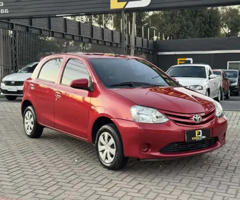 Toyota Etios 2014 1.3 x 16v flex 4p manual