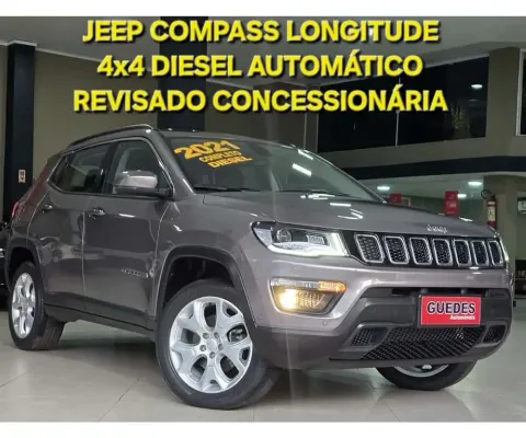 Jeep Compass 2021 2.0 16v diesel longitude 4x4 automático