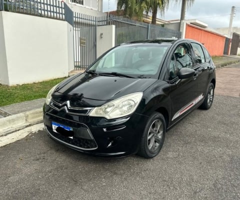 31.900,00 / C3 ORIGINE 1.5 2013 PRETO COMPLETO 