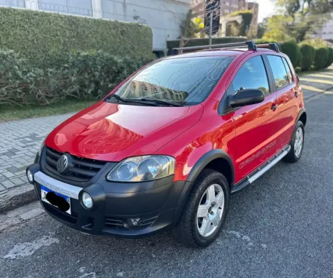 34.900,00 / CROSSFOX MI FLEX 1.6 2010 COMPLETO VERMELHO