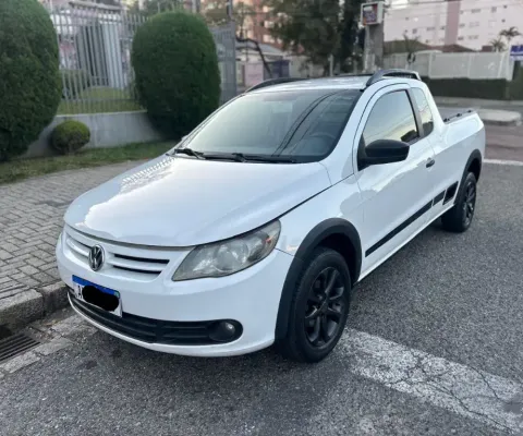 45.900,00 / SAVEIRO CE TROOPER 1.6 2013 BRANCO COMPLETA