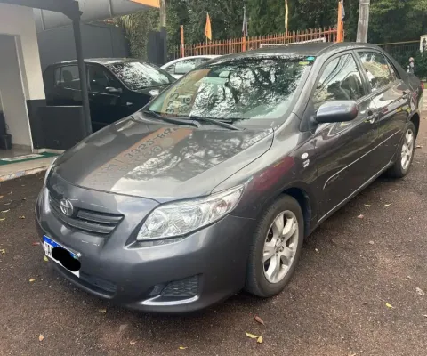 54.900,00 / COROLLA GLI FLEX 1.8 2011 CINZA COMPLETO 2° DONO