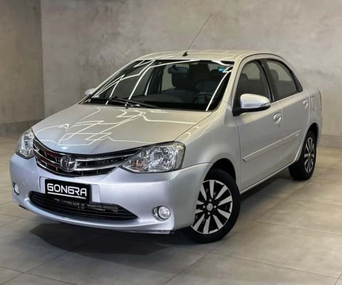 TOYOTA ETIOS PLATINUM SEDAN 1.5 FLEX MANUAL 2016