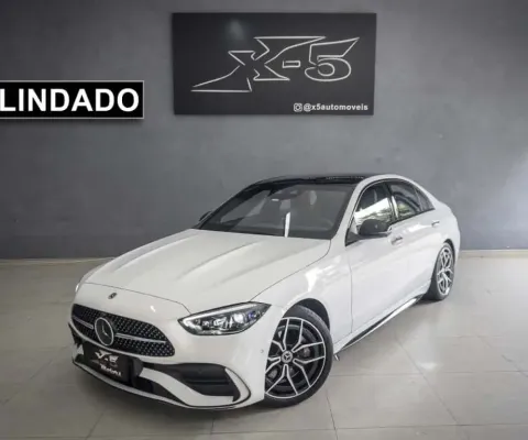 Mercedes-benz C 300 2024 2.0 eq boost híbrido amg line 9g-tronic