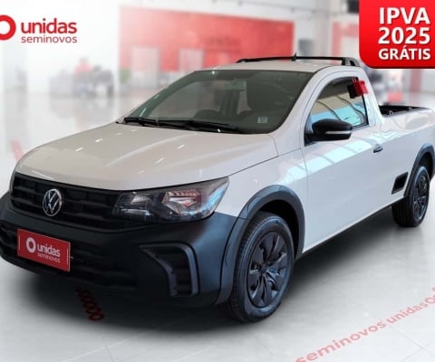 Volkswagen Saveiro 2024 1.6 msi robust cs 16v flex 2p manual