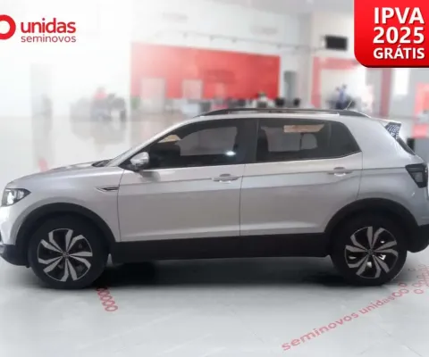 Volkswagen T-cross 2023 1.0 200 tsi total flex comfortline automático