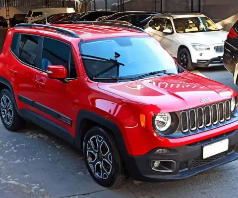 JEEP RENEGADE 1.8 16V FLEX LONGITUDE 4P AUTOMATICO 2018