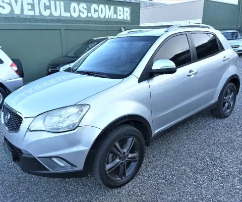 korando diesel 4x4 2012 completo impecavel