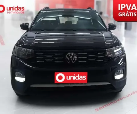 Volkswagen T-cross 2023 1.0 200 tsi total flex comfortline automático