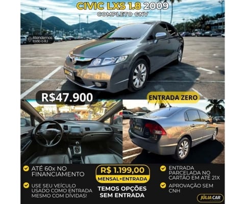 Honda Civic 2009 1.8 lxs 16v flex 4p manual