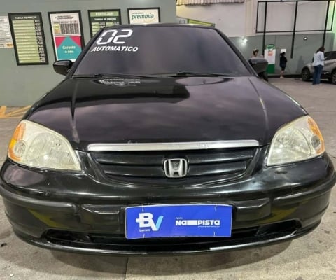 Honda Civic 2002 1.7 lxl 16v gasolina 4p automático