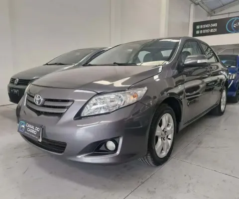 Toyota Corolla XEi 1.8/1.8 Flex 16V Aut.  - Cinza - 2009/2010