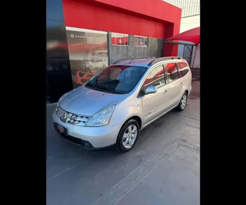 Nissan Livina 7 Lugares SL Flex Aut. 2010 - Prata - 2009/2010