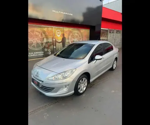 Peugeot 408 Sedan Allure 2.0 Flex Aut.  - Prata - 2011/2012