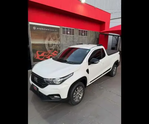 Fiat Strada Freedom 1.3 CS Plus  - Branca - 2021/2022