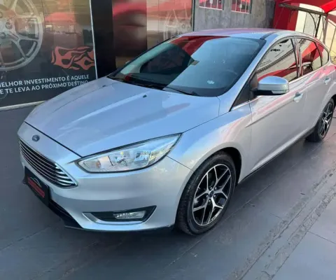 Ford Focus Titanium Plus Flex Aut. 2016 - Prata - 2015/2016