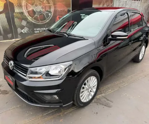 Volkswagen Voyage 1.6 automático(6 marchas) 2019 - Preta - 2018/2019