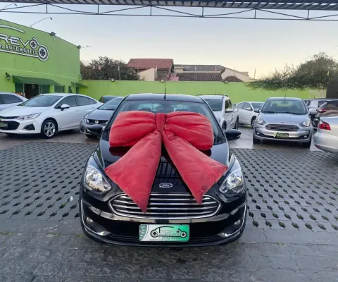 Ka Sedan 1.5 Titanium Automatico Unico Dono Baixissima Km Incomparavel