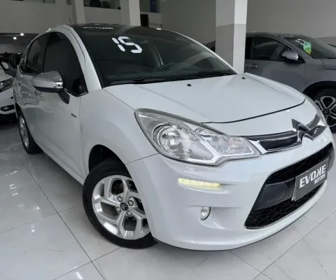 CITROEN C3 1.6 EXCLUSIVE 16V FLEX 4P AUTOMÁTICO 2015 sem detalhes