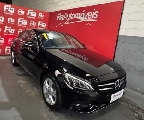 Mercedes-benz C 180 2015 1.6 cgi avantgarde 16v turbo gasolina 4p automático