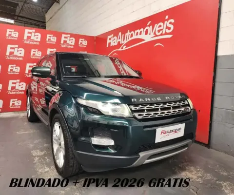 Land rover Range rover evoque 2013 2.0 prestige 4wd 16v gasolina 4p automático