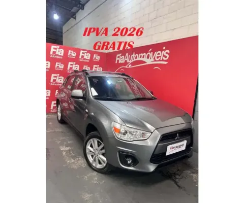 Mitsubishi Asx 2013 2.0 4x2 16v gasolina 4p automático