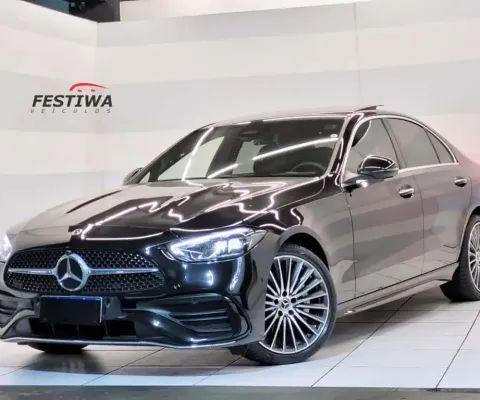 Mercedes-benz C 200 2025 1.5 eq boost híbrido amg line 9g-tronic