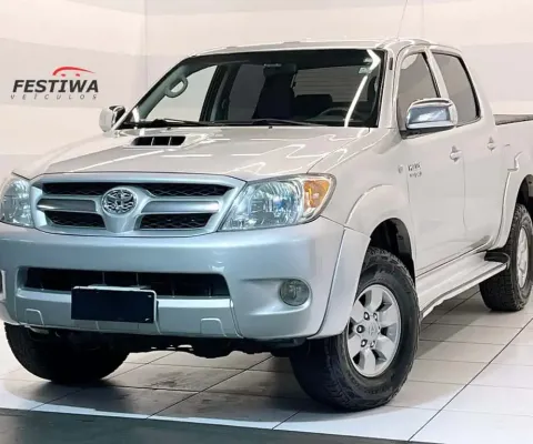 Toyota Hilux 2008 3.0 srv 4x4 cd 16v turbo intercooler diesel 4p manual