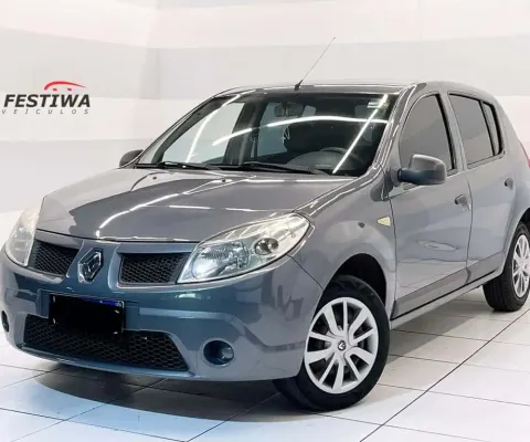 Renault Sandero 2010 1.6 authentique 8v flex 4p manual