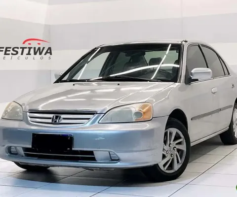Honda Civic 2002 1.7 lx 16v gasolina 4p automático