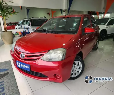TOYOTA ETIOS 1.3 X 16V FLEX 4P MANUAL