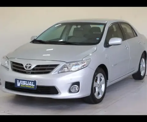 TOYOTA COROLLA GLI 1.8 FLEX AUTOMÁTICO - 2013 - PRATA
